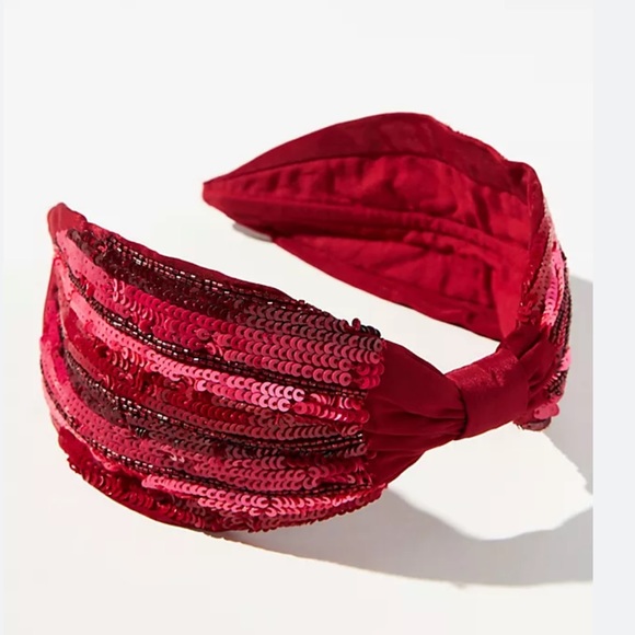 Anthropologie Accessories - Josh Nam x anthropologie reds sequin headband
